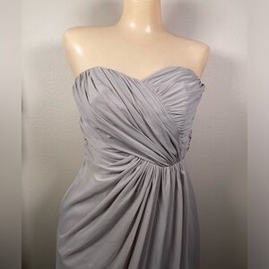 Dessy Collection Vivian Diamond  Size 4